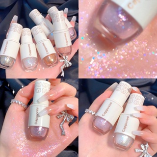 พร้อมส่ง อายแชโดว์ไฮไลท์ เนื้อลิขวิด ประกายมุก อายแชร์โดว์ แบบแท่ง สีสวย ติดทน กันน้ำ แต่งกลิตเตอร์ รูปหมี