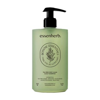 Essenherb Tea Tree Deep Clean Scalp Shampoo 500ml