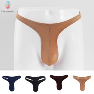 【TRSBX】Mens Underwear Mens Thong Soft Thong Brief Buttocks Erotica G String