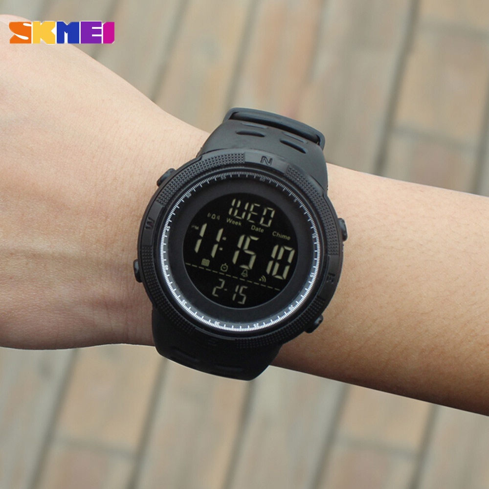 SKMEI สมี 1251 นาฬิกาทหาร นาฬิกาปลุก นาฬิกาดิจิตอลกันน้ํา กีฬา ผู้ชาย