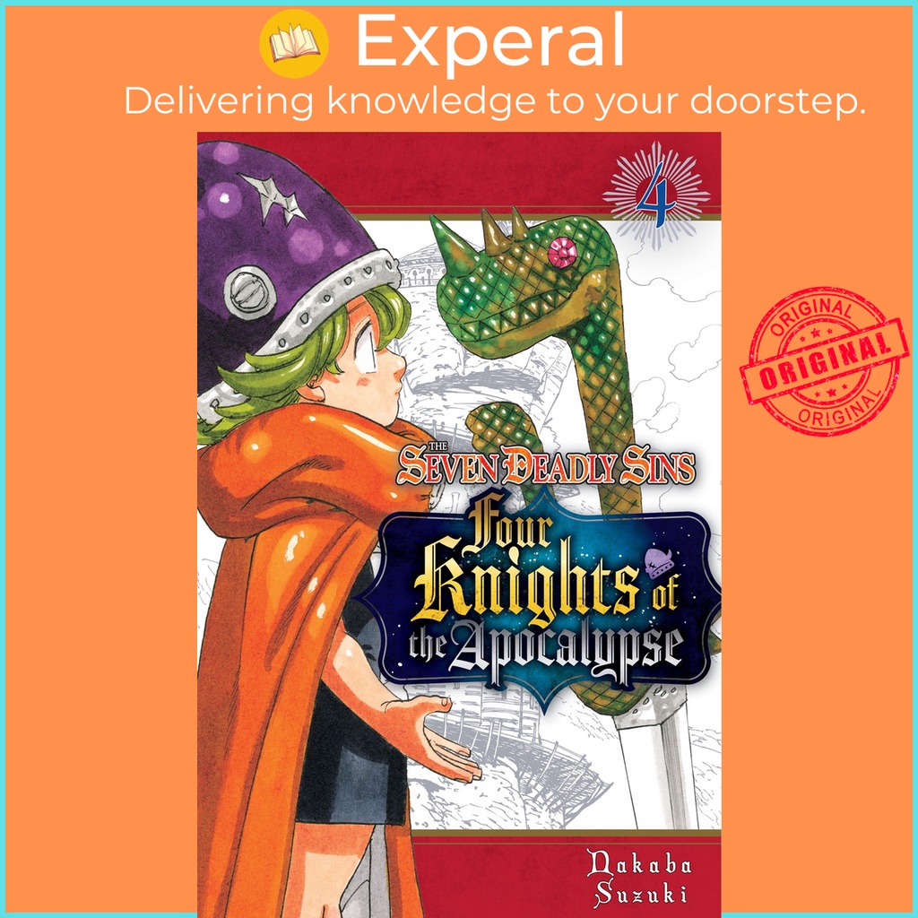 Sins Seven Deadly: Four Knights of the Apocalypse 4 โดย Nakaba Suzuki (ฉบับสหรัฐอเมริกาปกอ่อน)