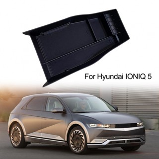 ⚡READYSTOCK⚡Car Armrest Storage Box Stowing Tidying Organizer Case For Hyundai IONIQ 5 2021+