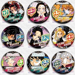 เข็มกลัด จี้การ์ตูนอนิเมะ Kimetsu No Yaiba Barji Shan Yi Butterfly Bear Honey Glass Apricot Shou Lang สีโปร่งใส สําหรับตกแต่งวันเกิด