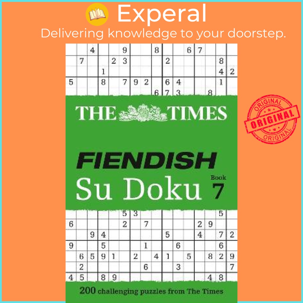 The Times Fiendish Su Doku Book 7 : 200 ปริศนาท้าทายจาก Tim โดย The Times Mind Games (ฉบับสหราชอาณาจ