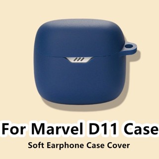 【Ĕĕ】เคสหูฟัง แบบนิ่ม ลายการ์ตูน Marvel D11 สําหรับ Marvel D11