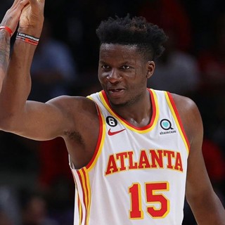 เสื้อกีฬาบาสเก็ตบอล แขนกุด ลายทีม Atlanta Hawks เบอร์ 15 Clint Capela 22-23 สําหรับผู้ชาย