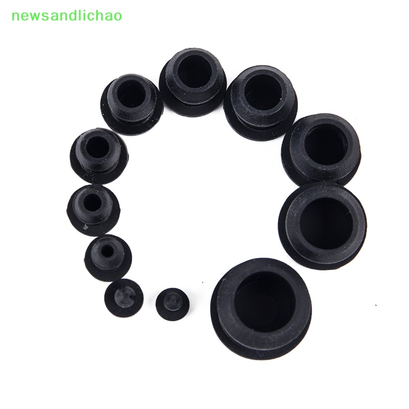 Newsandlichao 10 ชิ้นยางซิลิโคน Snap-on Hole Plug 2.5-14 มม.Blanking End Caps Seal Stopper
