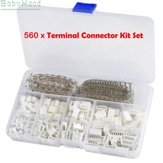 【Big Discounts】Terminal 560pcs Socket Kits M/F JST-XH 2/3/4/5 PIN 2/3/4/5 Pin 560pcs/Set#BBHOOD