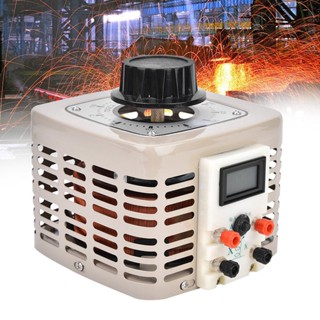 มอเตอร์ควบคุมแรงดันไฟฟ้า Tdgc2-1Kva 220V 4A Ac อุปกรณ์เสริมหม้อแปลง