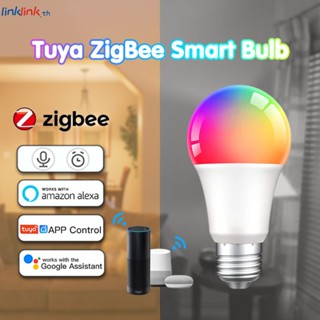 E27 Tuya Wifi, การควบคุมด้วยเสียงอัจฉริยะ, 15 วัตต์, RGB, หลอดไฟ LED, หรี่ไฟ, พร้อม Alexa Google Home 110v 220v Smart