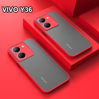 พร้อมส่ง ตรงรุ่น VIVO Y27 4G/Y36 5G/Y78 เคสโทรศัพท์มือถือ ซิลิโคน ผิวด้าน บาง ป้องกันเลนส์กล้อง สําหรับ Vivo V29 025