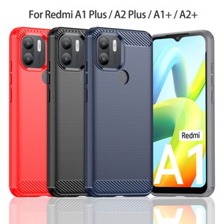 เคสโทรศัพท์มือถือคาร์บอน แบบนิ่ม กันกระแทก สําหรับ Xiaomi Redmi A1 A2 Plus 12C 11A 10A 10C 10 11 Prime Prime+ 5G 2022 Redmi K50 Ultra K40 K60 Pro K40S K50i K60E A1+ A2+