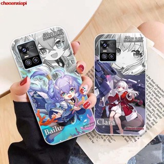 เคสโทรศัพท์มือถือ ลายรางดาว Honkai Clara สําหรับ VIVO iQOO Neo 5 S Y55S U5 8 9 Z3 Y52 Y53S T1X Z5X Z5 X70 X70T S12 V23 S9 S10 S9E Pro+ 2021 01