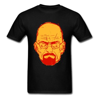 ดีมาก เสื้อยืดคอกลม ผ้าฝ้าย 100% พิมพ์ลาย Breaking Bad Heinsenberg แฟชั่นฤดูร้อน ฤดูใบไม้ร่วง สําหรับผู้ชาย ผู้ใหญ่S-5XL