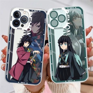 เคสโทรศัพท์มือถือ TPU ใส กันกระแทก ลายการ์ตูนอนิเมะ Demon Slayer สําหรับ Samsung Galaxy A22 A23 A30 A20 A31 A32 A33 A42 A50 A50S A30S