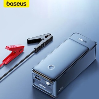 Baseus อุปกรณ์ชาร์จแบตเตอรี่รถยนต์ 600A 6000mAh สําหรับพาวเวอร์แบงค์ฉุกเฉินอัตโนมัติ