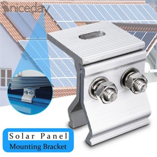 #NICEDAY-Solar Panel Stainless Steel Anodizing Mounting Bracket Clear Mill Finish