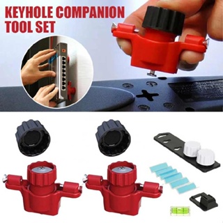 New Screw Drilling Positioner With Level Gauge Keyhole Companion Tool Set