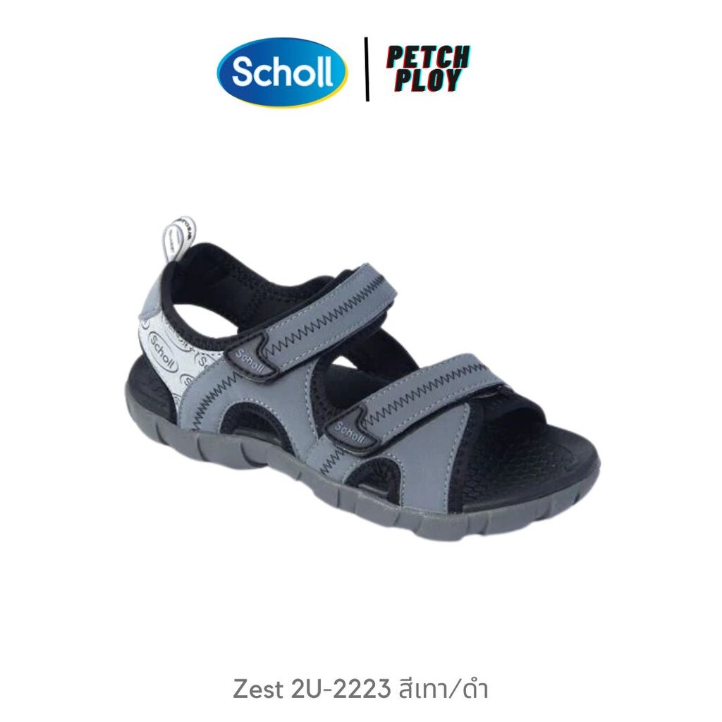 Scholl รุ่น Zest เซสท์ 2U-2223 รองเท้าแตะ Unisex สกอลล์ มีสายรัดส้น