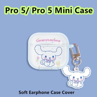 【จัดส่งด่วน】เคสหูฟัง แบบนิ่ม ลายการ์ตูนอนิเมะ สําหรับ Pro 5 Pro 5 Mini