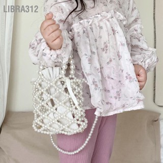 Libra312 กระเป๋าถือสาวน้อย สไตล์เกาหลี น่ารัก มีสไตล์ สวยหรู กระเป๋าสะพายไหล่สำหรับเด็ก