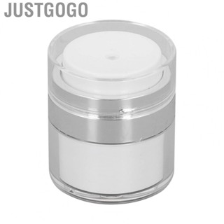 Justgogo 15ml Acrylic Vacuum  Bottle Lotion Eye