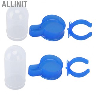 Allinit Pigeons  Dispenser Water Feeder Toxic Free for Cage Parrots
