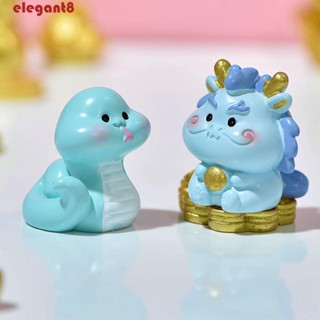 ELEGANT ฟิกเกอร์น่ารัก|ราศีมังกร สัตว์ ภูมิทัศน์ ตกแต่งบ้าน งานฝีมือ