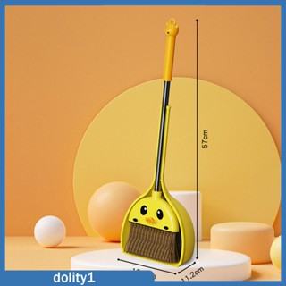 [Dolity1] ชุดไม้กวาด พร้อมที่ตักฝุ่น ขนาดเล็ก สําหรับบ้าน และครัวเรือน