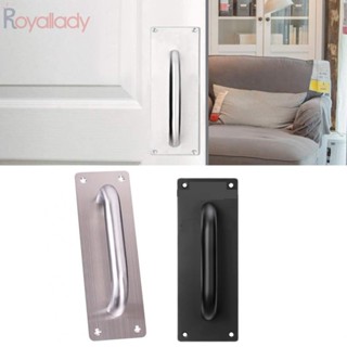 #ROYALLADY#Handle ที่จับสเตนเลส สีเงิน สไตล์โมเดิร์น สําหรับดึงของหนัก