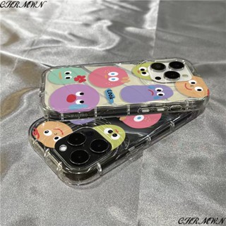 เคสโทรศัพท์มือถือนิ่ม แบบใส ลายอีโมติคอนน่ารัก สําหรับ Iphone Apple 14promax 1312 11 7 8plus xr sins LSDI