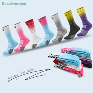 [Beautyupyang] ถุงเท้าฟุตบอล กันลื่น 39-45 สําหรับผู้ชาย และผู้หญิง เหมาะกับการเล่นกีฬา ขี่จักรยาน บาสเก็ตบอล เทนนิส