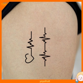 Yof สติกเกอร์รอยสักชั่วคราว กันน้ํา สําหรับติดแขน ขา กลางแจ้ง