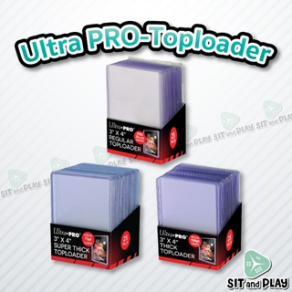 Ultra Pro - 3" x 4" Clear Toploader (แพ็คละ 25 ชิ้น) กรอบแข็ง ใส่การ์ด ขนาด Standard