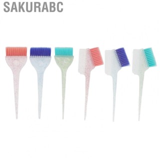 Sakurabc Dying Brush  Set Antislip Handle for Beauty Salon