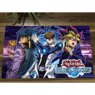 Yu-gi-oh! Playmat Seto Kaiba &amp; Yugi Muto CCG TCG แผ่นรองเมาส์ และแผ่นรองเมาส์ สําหรับเล่นเกม