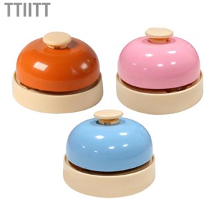 Ttiitt Pet Call Bell  Rustproof Mechanical Design Sensitive Buttons Fun Compact Dog Dinner for Toy