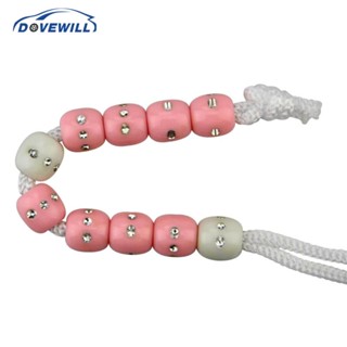 [Dovewill] Pro BEADED GOLF STROKE COUNTER KEEPER วงเล็บพร้อมตะขอคลิป - สีชมพู