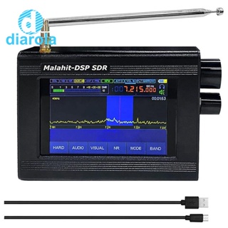 1.10d Version Malachite AM SSB ตัวรับสัญญาณวิทยุ พร้อมหน้าจอสัมผัส LCD 3.5 นิ้ว