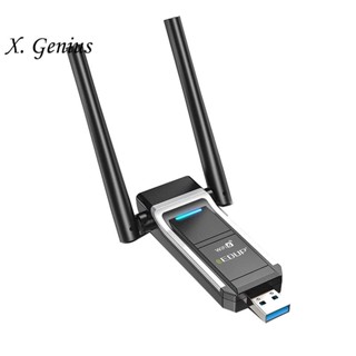 Edup อะแดปเตอร์เครือข่ายไร้สาย AX1800M USB Wifi 6 802.11Ax อุปกรณ์เสริม สําหรับ PC USB 3.0 Wifi Dongle 5 GHz 2.4 GHz