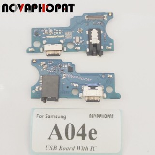 บอร์ดชาร์จไมโครโฟน สายอ่อน USB สําหรับ Samsung Galaxy A04 A045F A04E A042F A04S A047F