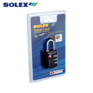 SOLEX รุ่น TSA กุญแจแบบรหัส3รหัสซิงค์