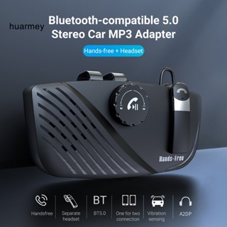 Huarmey อะแดปเตอร์เครื่องเล่นเพลง MP3 บลูทูธ 5.0 ควบคุมด้วยเสียง ความเที่ยงตรงสูง สําหรับรถยนต์ Lorry