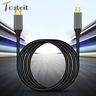 สายเคเบิล Type C เป็น Mini Displayport 4K 60Hz USB-C แล็ปท็อป แท็บเล็ต เป็น Mini DP Monitor