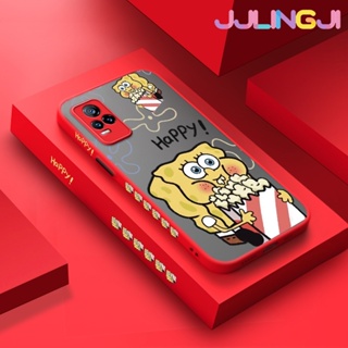 เคสโทรศัพท์มือถือ ซิลิโคนนิ่ม ใส กันกระแทก ลายการ์ตูนสพันจ์บ็อบ สําหรับ VIVO Y73 2021 V21E 4G