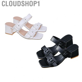 Cloudshop1 Women Heels Sandals  Prevent Slip Casual for Daily Lady