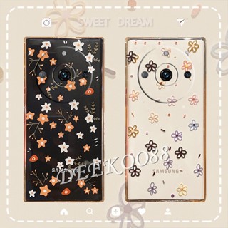 เคสป้องกันโทรศัพท์มือถือ แบบนิ่ม ลายดอกไม้น่ารัก สีเหลือง สําหรับ Realme 11 Pro+ Plus 5G C53 NFC 4G 11 11Pro 11Pro+