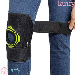 LANFY สนับเข่า ป้องกันการบาดเจ็บที่เอ็น ให้ความอบอุ่น สําหรับเล่นกีฬา ปีนเขา ฟิตเนส วิ่ง