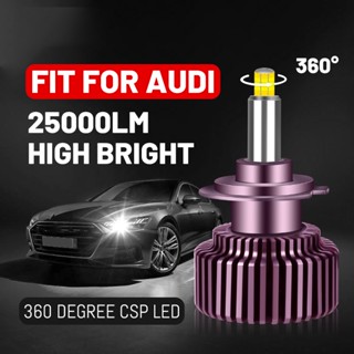 【สว่างมาก】ไฟหน้า Hlxg D4S HID 25000LM D2S LED H4 H7 H1 H11 H8 H9 9005 HB3 9006 HB4 9012 HIR2 สําหรับ audi a3 b8 a4 a5 a6 c7 b6 q5 q7 a1 q3