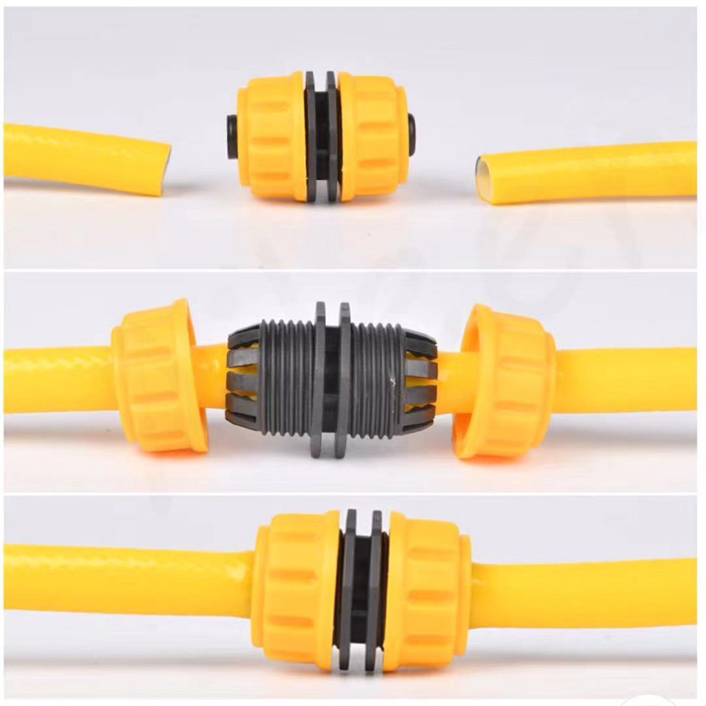 SN44 ข้อต่อเชื่อมสายยาง ข้อต่อสองทาง ข้อต่อสวมเร็ว สำหรับเชื่อมสายยาง ขนาด 1/2